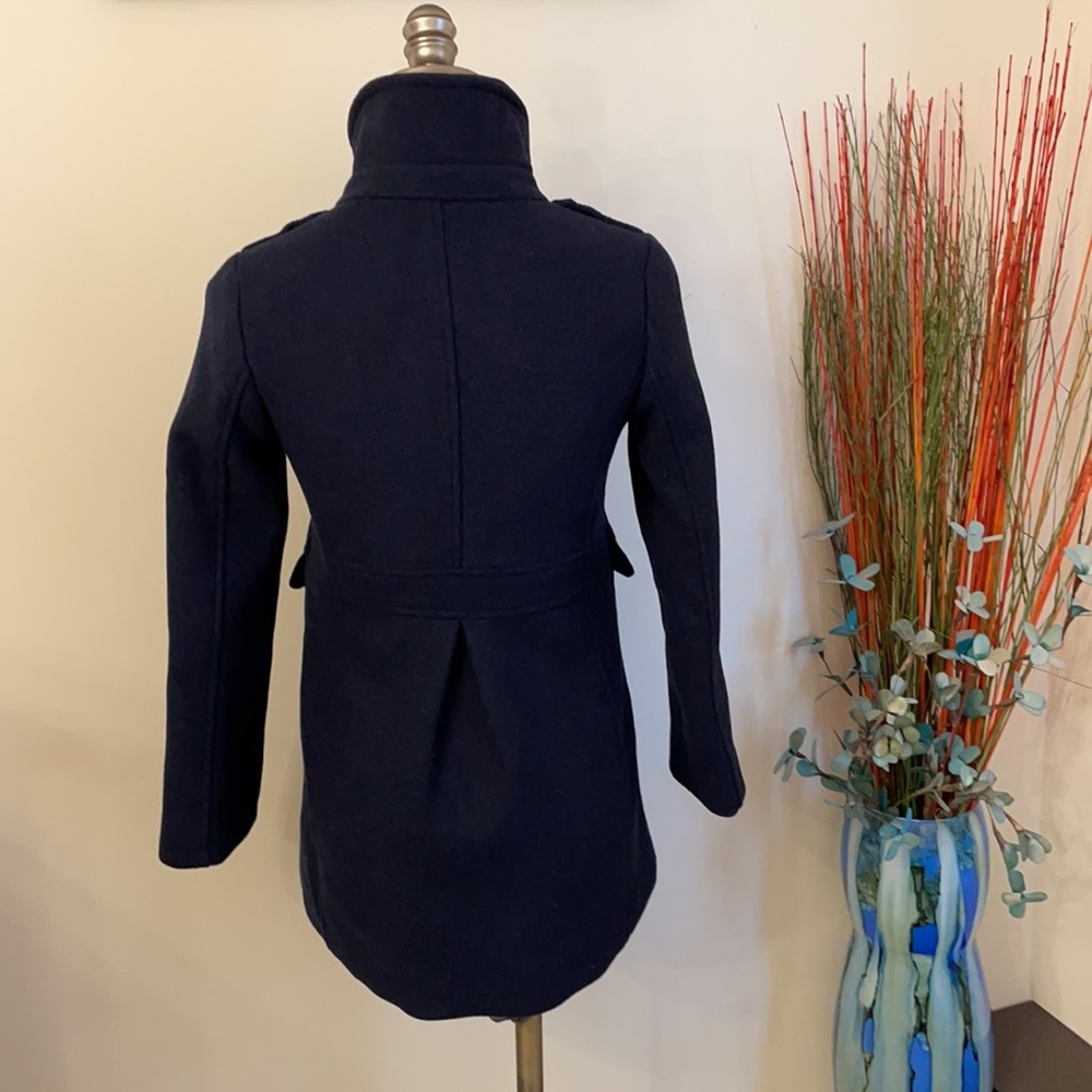 Lined wool coat - Picture 2 of 9